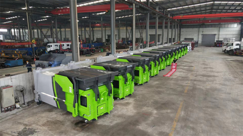 18方移动垃圾压缩箱与行业新标：10台批量发货！！